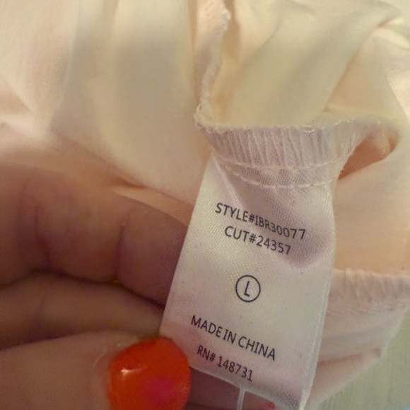 Utility Cargo Jumpsuit by Blue Blush – Soft Pink, Pockets, Button Front Large - Picture 8 of 11